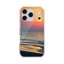 Blingy's for iPhone 17 Pro Max Case, Fun Sunset Beach Pattern Ocean Landscape Nature Scenic Design Soft TPU Protective Case 6.9 inch (Sunset Beach)
