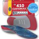 Dr. Scholls Custom Fit Orthotics 3/4 Length Arch Support Shoe Inserts - Plantar Fasciitis Relief Insoles for Men and Women, Immediate All-Day Total Lower Body Pain Relief, FSA HSA Eligible, CF410 (1 Pair (Pack of 1))