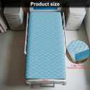 Waterproof Hospital Bed Sheet Mattress Cover Protector Hospital Grade Incontinence Protection, Soft Breathable Fabric for Elderly, Adults Machine Washable (2, Light Blue, 36 * 80inch)