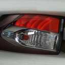 Dasbecan Right Passenger Side Tail Light Assembly with Bulb Compatible with Ford Escape Kuga 2017 2018 2019 Brake Rear Lamp