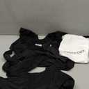 Momcozy Baby Wrap Carrier, Easy to Wear Infant Carrier Slings, Lightweight Hands Free Baby Sling, Adjustable Baby Carriers for Newborn to Toddler 8-35 lbs, Black (Black)