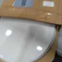 Mayfair Cassel Slow Close Toilet Seat, Easy Clean, Non Slip Premium Wood Seat, Easy Install, Made in USA, Round, White