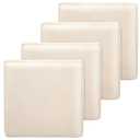 Patio Cushion Covers Only 24x24x4 inch 4 Pack Waterproof Outdoor Cushion Covers Outdoor Seat Cushion Slipcover with Zipper (Khaki)