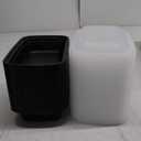 (40~Pack) 24 OZ Meal Prep Containers Reusable with Lids, Sturdy Leakproof & Food Safe, Microwave, Freezer, Dishwasher Safe To Go Food Containers, Plastic Take Out Containers, Black