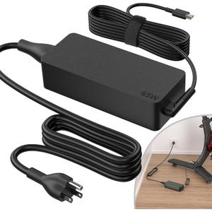 Power Cord Replacement Compatible with Peloton Bike Plus (NOT for Original Bike), Accessories Charger Cord Power Supply, USB Type-C AC Adapter Cable, ONLY Compatible with PL-02, 9.2 FT