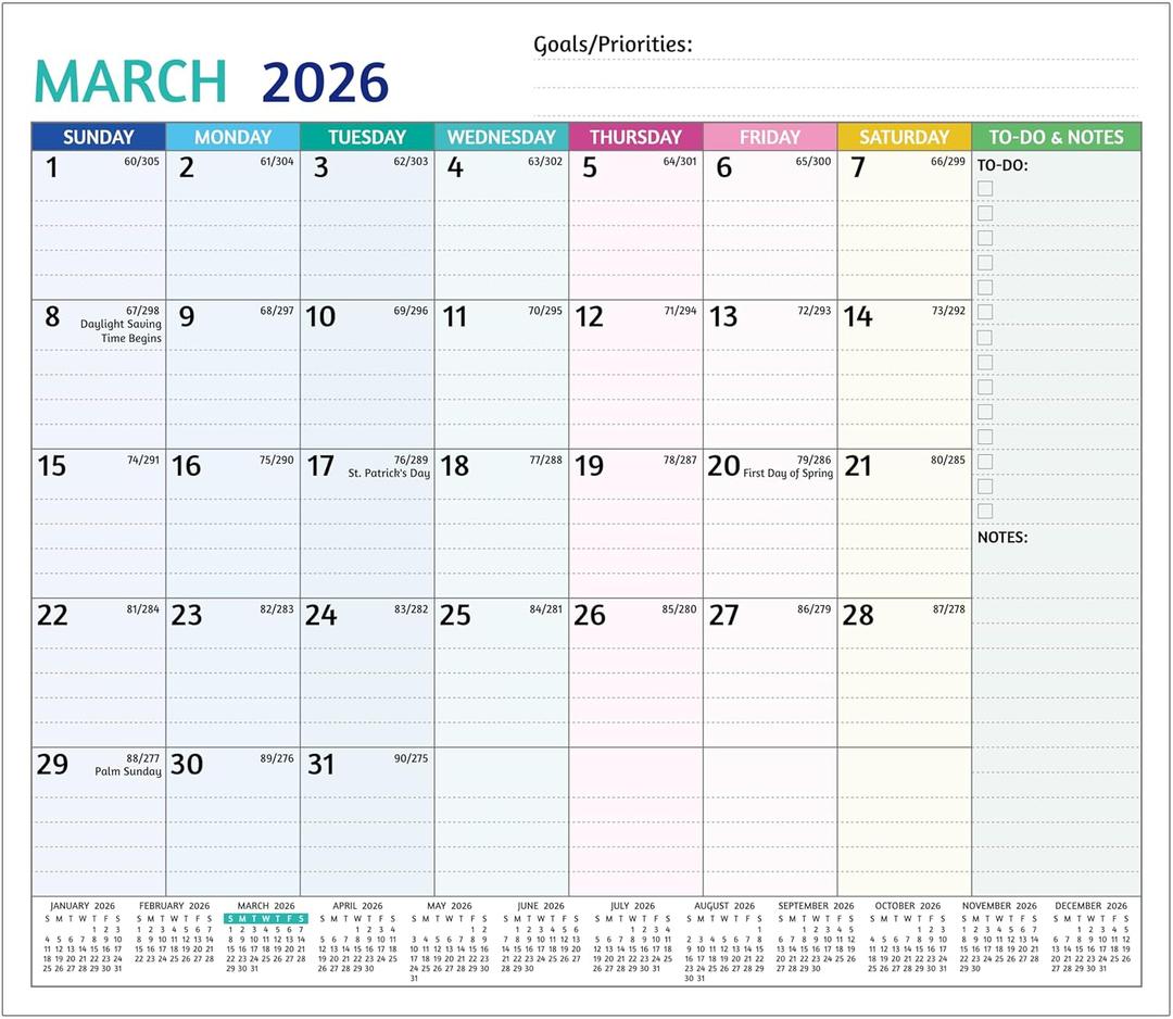 2 x 2026-2027 Magnetic Calendar for Refrigerator - 18 Monthly Calendar, Runs Now to Jun 2027, 13 x 11.3 In, Magnetic Fridge Calendar 2026 with Strong Magnets, Thick Paper, Ample Writing Space