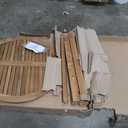 Cambridge Casual Mosko Wood Bar Outdoor Dining Table, Natural Teak