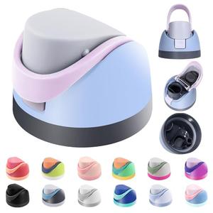 Replacement Lid for Owala Freesip，One Button Water Bottle Top Lid Compatible with Owala Cup 16oz 24oz 32oz 40oz,Upgraded leakproof, BPA-free replacement Accessory for Owala Freesip Pack of 2