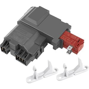 [2026 Upgraded] 131763256 131763202 Washer Door Lock Switch with 131763310 Door Strike by Puxyblue Fit for Frigidaire Kenmore Washers - Replaces 131269400 131763200 4547033 AP6285657 EAP2367737