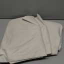 100% Blackout Shield Blackout Curtains for Bedroom 84 Inches Long, Back Tab/Rod Pocket Living Room Drapes, Thermal Insulated Blackout Curtains 2 Panels Set, 50" W x 84" L, Cream