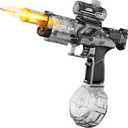 Powerful Electric Water Gun with LED Lights,Automatic Squirt Gun for Kids and Adults, Long Range Water Pistol for Pool Beach Outdoor Play
