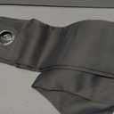 NICETOWN Bedroom Blackout Curtains Panels - Window Treatment Thermal Insulated Solid Grommet Blackout for Living Room (Set of 2 Panels, 52 by 54 Inch,Grey)