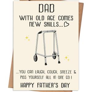 20 x Fathers Day Card for Dad, Fathers Day Card Gifts from Daughter Son, Father's Day Card Gift for Daddy, Dads Day Gifts