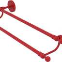 Allied Brass R-72/18-FER Regal Collection 18 Inch Double Towel Bar, Fire Engine Red