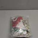 101 Pcs Red and Green Christmas Patches Chenille Self Adhesive Christmas Letter Patches Embroidered, Include 104 A-Z Letters Patch Stickers,50 Snowflake Snowman Candle Stick on Patch for Backpacks