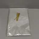 WIKDAY Clear Gift Bags 10 PCS 24x30 Inches Large Cellophane Wrap for Gift Baskets Wrapping Plastic with Ties for Gift Giving, Packaging Products