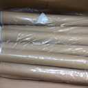 Anscher 2x24 Inch Kraft Paper Mailing Tubes with End Caps