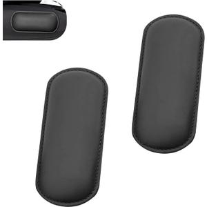 CouTuno 2PCS Car Door Armrest Pads, Leather Knee Cushion Pad, Comfortable Soft Memory Foam Arm Rest Elbow Pads for Cars, Universal Auto Leg support Knee Cushion Pads (Black)