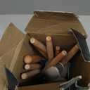 Umite Chef Kitchen Cooking Utensils Set, 33 pcs Non-Stick Silicone Cooking Kitchen Utensils Spatula Set with Holder, Wooden Handle Silicone Kitchen Gadgets Utensil Set (Khaki)