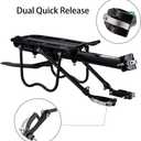 ROCKBROS Rear Bike Rack Quick Release Bike Cargo Rack Luggage Bike Rack Rear Mountain Bike Rack