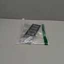 PATIKIL 10 x 3 Inch Door Air Vent Cover, Aluminum Grille Ventilation Cover Louvered with Mounting Screws for Cabinet Wardrobe Door, Black