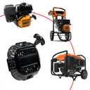 JMCHstore Pull Start Recoil Starter Assembly for Generac GP3600 GP3250 Generator, 196cc 208cc 212cc Gasoline Engine, Gas Pressure Washer 2900 3600 3100 2500 PSI Speedwash, 0J08071SRV 0J08074SRV