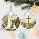 Christian Christmas Ornaments, Christmas Tree Ornaments, Religious Xmas Decorations, Holiday Ornament, Catholic Home Decor, Religious Gift, Faith Gifts for Christian - Virgin Mary