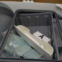 Automatic Cat Litter Box Self Cleaning - App Control, Open-Design, Smart Health Monitor, Suitable for Medium Cats and Kittens, Anti-Pinch Safety, Quiet Operation - White