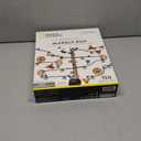 National Geographic Magnetic Marble Run - 150-Piece STEM Building Set for Kids & Adults with Magnetic Track & Trick Pieces & Marbles for Building A Marble Maze, STEM Project
