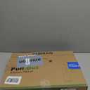 Waterfall Kitchen Faucet with Pull Down Sprayer, Hurran Kitchen Sink Faucets with 5 Spout Modes, 360 Swivel Single Handle Faucet with Deck Plate, Matte Black