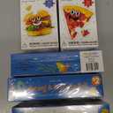 Jigsaw 26 Pieces Puzzle Pizza Design + 30 Pieces Puzzle Burger + Coloring And Activity Roll