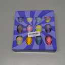 Mini 3D Printed Dragon Eggs with Dragon Inside, Articulated Crystal Dragons 3D Printed Animals Easter Egg Fillers, Easter Basket Stuffers Christmas Fidget Toys Gifts for Kids (12pcs-withoutkeychain)