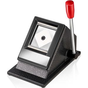 Gisafai Table Top Passport ID Photo Die Cutter 2 x 2 Inches Passport Photo Picture Manual Cutter Punch for U. S. Office Home School Supplies