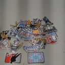 72 Pcs Hockey Iron on Patches Chenille Embroidered Hockey Iron on Hat Patch 36 Style Sport Appliques for Hat Cap Clothes DIY Backpack Pants Jeans