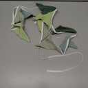 Pennant Banner Flags,Infant and toddler room decoration pennant,for Nursery Decor Baby Birthday Boho Wedding Shower Party Event (Green Theme Banner)