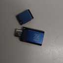 Samsung Type-C USB Flash Drive, 256GB, Transfers 4GB Files in 11 Secs w/Up to 400MB/s USB 3.2 Gen 1 Read Speeds, Compatible w/USB 3.0/2.0, Waterproof, 2022, Blue, MUF-256DA/AM