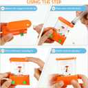 Gejoy 4 Pieces Water Games Handheld for Kid Waterful Ring Toss Handheld Game Water Toys Mini Retro Pastime Car Toys Fidget Autism for Children's Day Boys Girls Birthday Goodie Bags(Lovely Style)