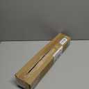 2 Pack Brown Curtain Rods for windows 32 to 62 inch, 5/8 inch Splicing Heavy Duty Metal Curtain Rod Set with Brackets