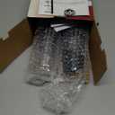 CIRCLE JOY Gravity Electric Salt and Pepper Grinder Set Automatic Shakers Upgraded Pepper Mill with Rechargeable Base, External Adjustable Coarseness, LED Light, Easy Refill for Kitchen & Outdoor