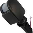 Automatic Infrared Motion Sensor Dc12v Ultrared Rays Human Body Sensor Suitable for Wall Indoor and Outdoor Safety Activation LED Floodlights Led Flood Light (Black)