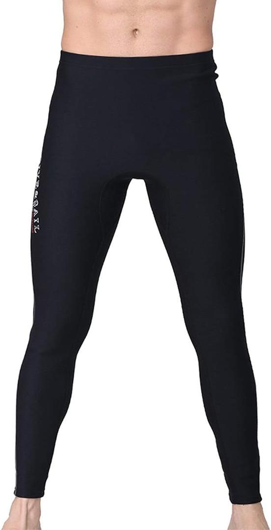 Neoprene Wetsuit Pants 3mm/1.5mm - Long Pants for Men & Women - Warm Diving, Swimming, Snorkeling, Scuba & Surfing (Large)