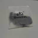 Sunzel No Front Seam High Waist Biker Shorts for Women, Squat Proof Yoga Workout Gym Bike Shorts (Small, 5-Inch Inseam, Black)