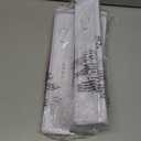 mDesign Expandable Dresser Drawer Divider with Foam Ends, Drawer Divider Locks in Place, Separators for Clothing and Accessories in Closet or Dresser Drawer, Ligne Collection, 4 Pack, White