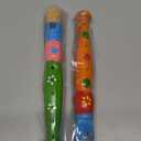 2 pcs Small Wooden Recorders for Toddlers, Colorful Piccolo Flute for Kids,Learning Rhythm Musical Instrument,Sealive Baby Early Education Music Sound Toys for Autism or Preschool Child (Random Color)