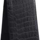 2 x Leather Golf Scorecard Holder - Yardage Book Cover Golf Stat Tracker Sheet - Premium Golf Leather Scorecard - Golf Score Book - Large Size 7.6x4.5IN