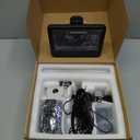 Andonstar AD246S-M HDMI Digital Microscope 2000x for Adults, 3 Lens 2160P UHD Video Record, 7 Inch LCD Soldering Microscope for Electronics Repair, Error Coins, Pro Boom Arm Stand, Windows Compatible