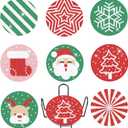 Diamond Coasters Art Painting Kit, 8pcs Diamond Christmas Art Coasters with Holder DIY Crafts Art Supplies for Adults Kids Beginners Beach House DecorChristmas (Red,green)