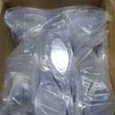 Gandeer 400 Pcs Appetizer Spoons,4. 7 x 1.2 Inch Disposable Mini Tasting Spoons Parties for Wedding, Bridal Shower, Tasting Spoon Bulk for Desserts, Soup, Sushi, Ice Cream (Clear)