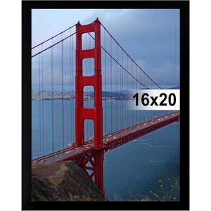 BESCRCL 16x20 Frames Wall Hanging Photo Frame, Picture Frames 16x20 Black, Pack of 1 