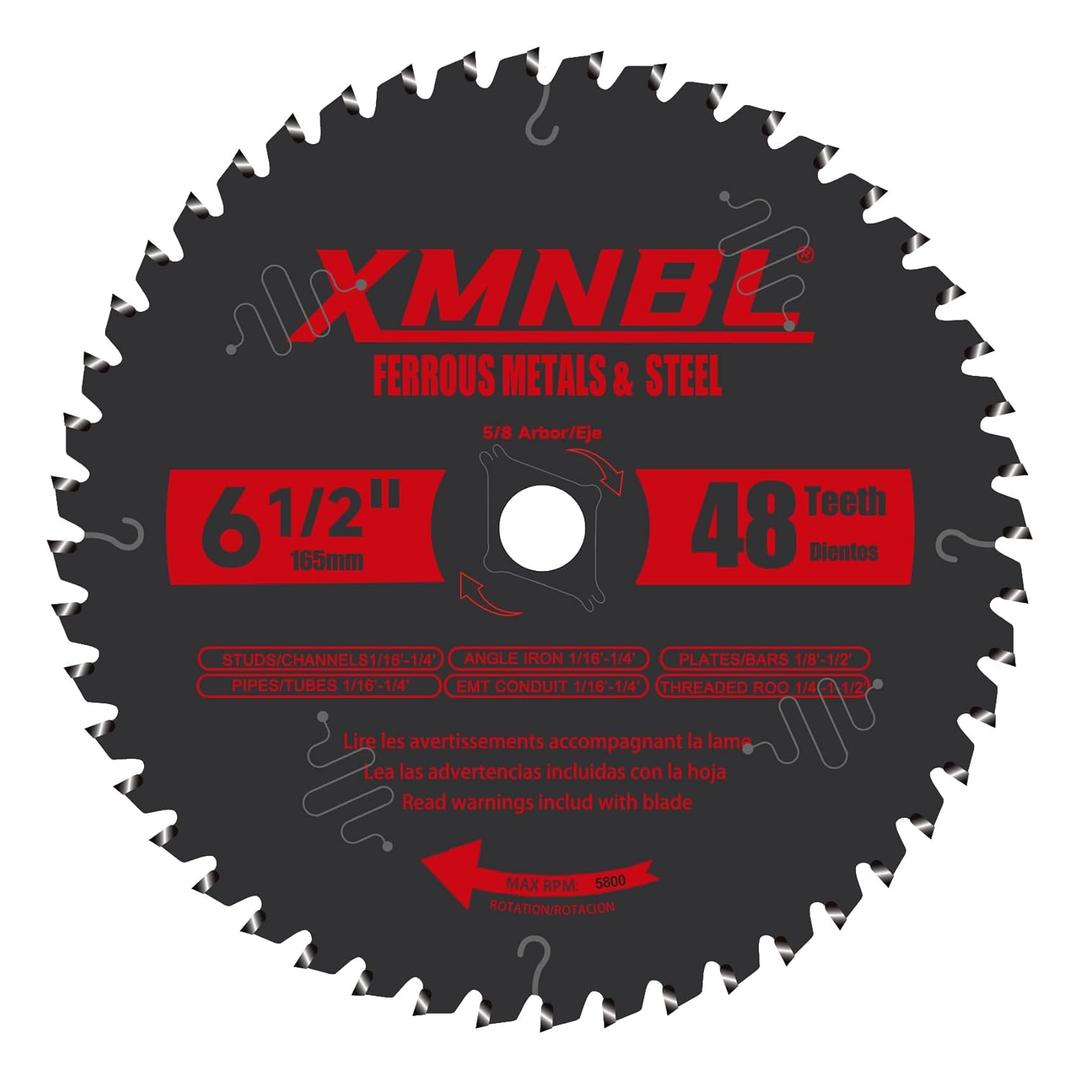 6-1/2 Inch Metal Cutting Blade,Replace for Diablo D0648CFX 6-1/2" Metal Cutting Circular Saw Blade,Compatible with 6 1/2 Inch Circular Saw,Cermet Carbide Up to 5X Longer Life 5/8 Arbor
